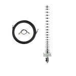 Антенный комплект с антенной "Стрела" на 21дб +кабель 10м + адаптер