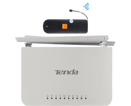  Комплект 3G модем Huawei E352 + TENDA 4G630 