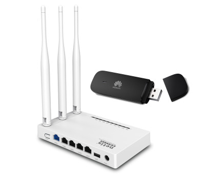  Комплект 3G модем Huawei E3531 + Netis MW523..