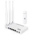  Комплект Netis MW5230 + 3G/4G модем Huawei E3372h-607