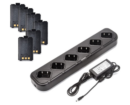 Зарядный комплект для 6 раций Baofeng UV-5R..