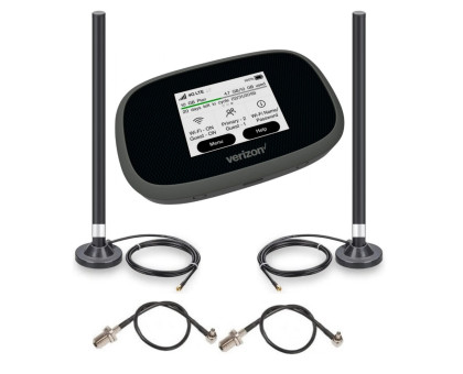  Комплект 4G LTE Novatel Inseego MiFi 8800L/ 8000L + 2 автомобильные антенны Toridoku 10 dBi F с переходниками TS9