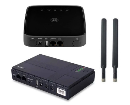  Комплект Alcatel HH70VB c 4G антеннами + Источник бесперебойного питания Toridoku