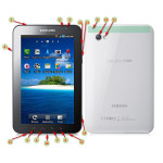 Как включить фронтальную камеру на SAMSUNG GALAXY TAB 7 P100 (I800) 3G CDMA? Внешний вид планшета и другие функции камеры.