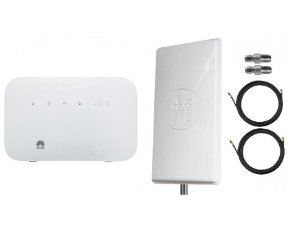  Антенна Mimo 2*24 дБи + 2 кабеля 10м RG58U с..