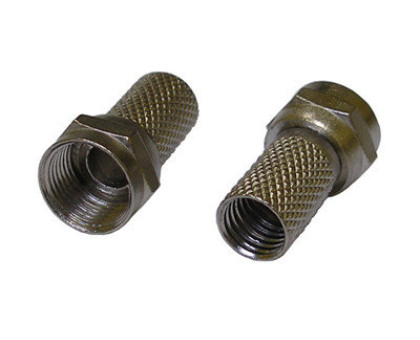 ТВ аксессуар F6 разъем (zinc)