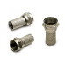 ТВ аксессуар F6 разъем (zinc)
