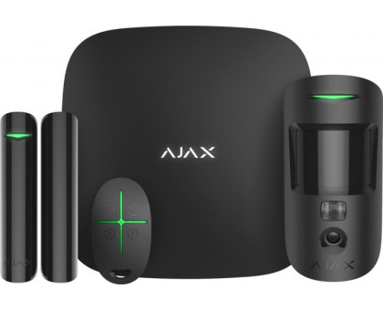  Комплект охранной сигнализации Ajax StarterKit Cam Black
