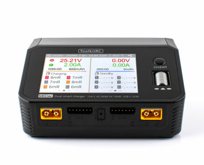  Зарядное устройство ToolkitRC M6DAC AC для L..