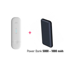 Комплект для інтернету ZTE MF79u + павербанк ..