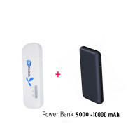 Комплект для интернета Huawei E8372  + павербанк 5000 - 10000 mAh 