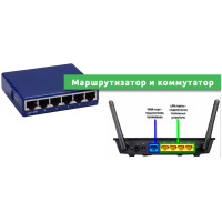 В чем разница между коммутатором и маршрутизатором?