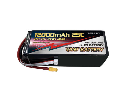  Аккумулятор Vant Battery Li-po 12000mAh 22.2V