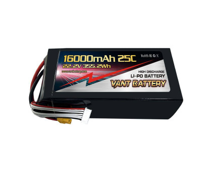  Аккумулятор Vant Battery Li-po 16000mAh 22.2..