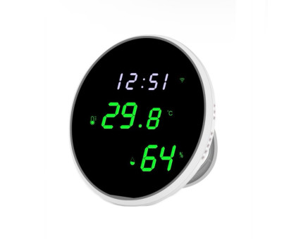  Датчик температуры и влажности с LED-дисплеем Tuya Wi-Fi WL-TH03