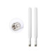 Комплект 3G/4G антенн для роутера 6 дБ 800-2700 MHz SMA разъем White, 2 шт