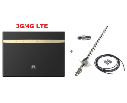  Комплект Huawei B525 + Антенна 3G/4G 21 Дб*..