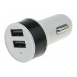  Автомобильное зарядное устройство 2USB 2A Black