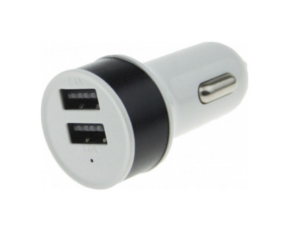   Автомобильное зарядное устройство 2USB 2A Black