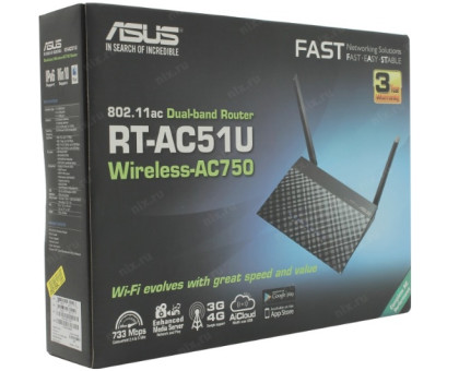  Комплект Asus RT-AC51u + 3G модем Haier CE81B Rev.B Интертелеком