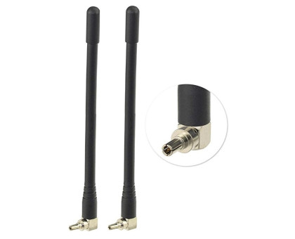  Антенна терминальная 3G/4G LTE 4dBi CRC9 (TS5) - комплект 2 шт 