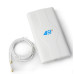 Антена 3G/4G MIMO 700-2600 мГц 8 дБі панельна