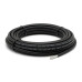Силиконовый термостойкий кабель 12 AWG черный, 1м