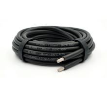 Силиконовый термостойкий кабель 16 AWG черный..