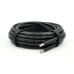 Силіконовий термостійкий кабель 16 AWG чорний, 1м